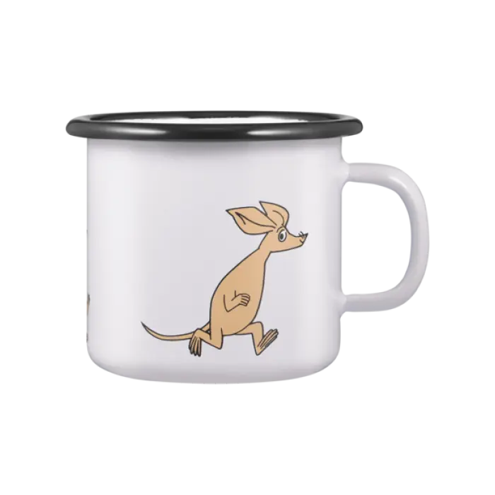 Кружка эмалированная Moomin Retro Снифф 250 мл (ТОВАР ИЗ АУТЛЕТА)