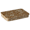 Металлическая коробка с выдвижной крышкой Blossom Ocher