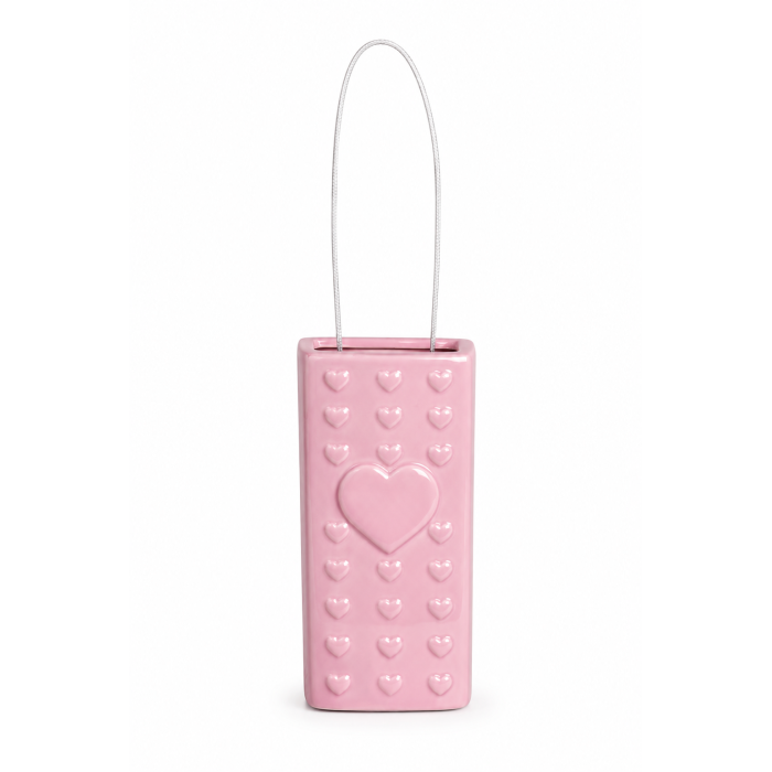 Увлажнитель воздуха керамический Hearts pink