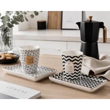 Набор кофейных пар Sweet Home 75 мл, 2 шт