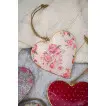 Подвесное украшение heart with flower and dots