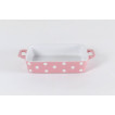 Форма для выпечки Pink with dots 29,5x17x5 см