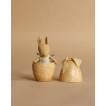 Кролик в банке Easter egg Cream yellow
