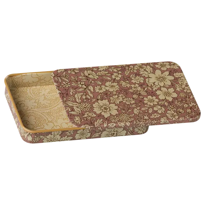 Металлическая коробка с выдвижной крышкой Blossom Heather