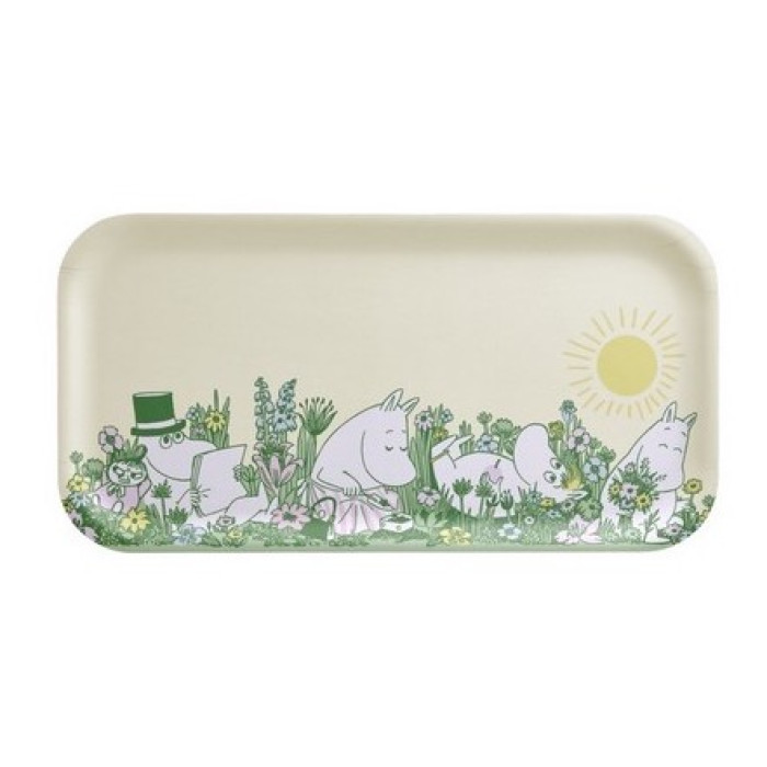 Поднос Moomin В саду, 43х22 см