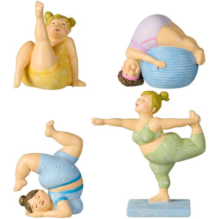 Фигурка Ladies in yoga в асс.