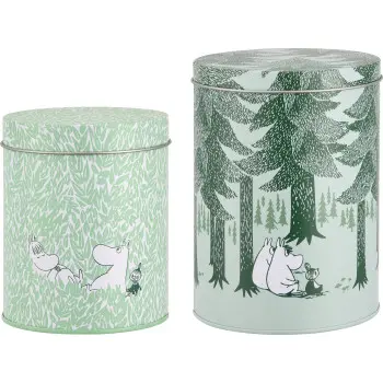 Набор банок для хранения Moomin Лес 2 шт