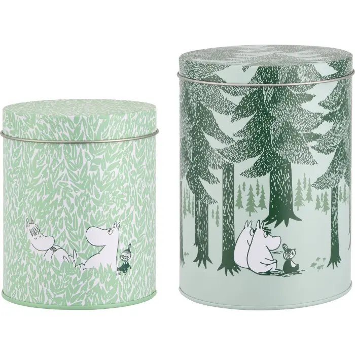 Набор банок для хранения Moomin Лес 2 шт