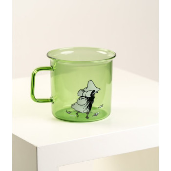 Кружка стеклянная Moomin Снусмумрик 350 мл (ТОВАР ИЗ АУТЛЕТА)