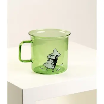 Кружка стеклянная Moomin Снусмумрик 350 мл (ТОВАР ИЗ АУТЛЕТА)