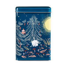 Банка для кофе Moomin Первобытный лес blue