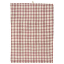 Полотенце Mette malva small natural checks 50х70 см