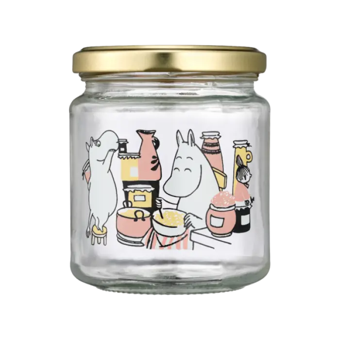 Банка стеклянная Moomin Варенье, 300 мл