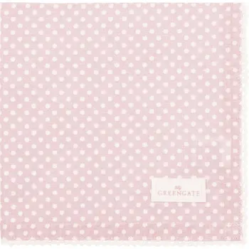 Салфетка Dotty pale pink 40х40 см