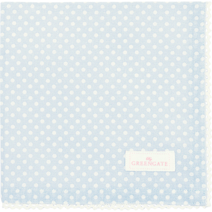 Салфетка Dotty pale blue 40х40 см