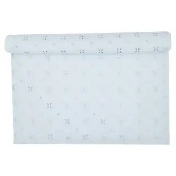 Столовая дорожка Lace pale blue 50x150 см