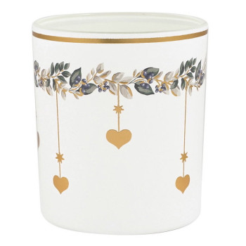Подсвечник Philippa white small