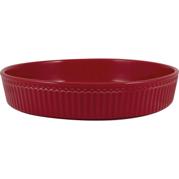 Блюдо для пирога Alice claret red