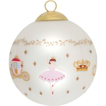 Новогодний шар Royal christmas white