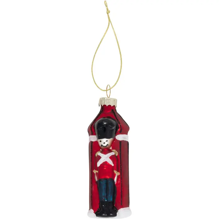 Елочная игрушка Soldier Winter red