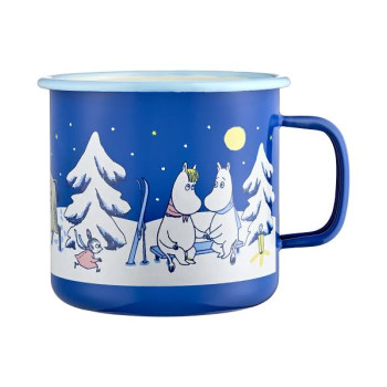 Кружка эмалированная Moomin Звездная ночь 800 мл
