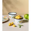 Пиала эмалированная Moomin Вкусные яблоки yellow 300 мл