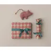 Подвесное украшение Pig Red