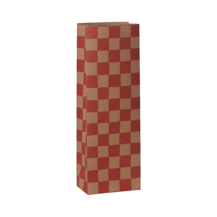 Подарочный пакет Checker Powder-Red