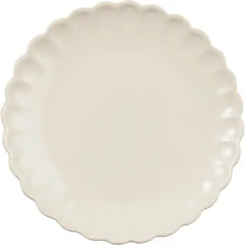 Тарелка с волнистыми краями Mynte Butter Cream 19,5 см
