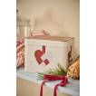 Коробка для хранения Christmas hearts square