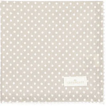 Салфетка with lace Dotty beige 40х40 см
