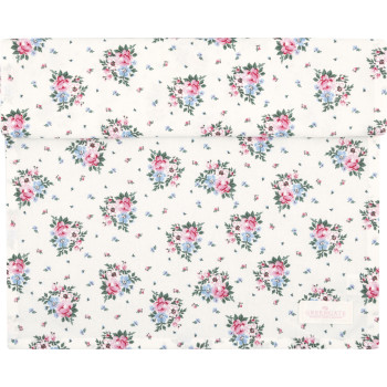 Столовая дорожка Clara white 45х140 см