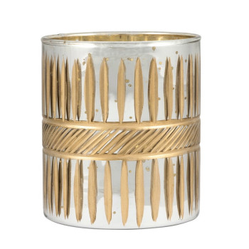 Подсвечник Antique cutting gold medium