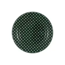 Тарелка Dotty dark green 20,2 см