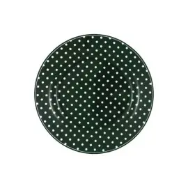 Тарелка Dotty dark green 20,2 см