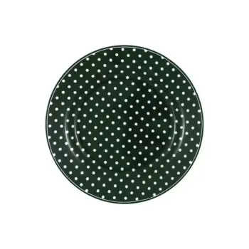 Тарелка Dotty dark green 20,2 см
