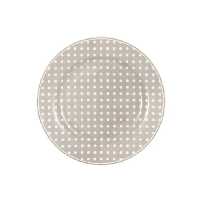 Тарелка Dotty beige 20,2 см