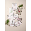 Металлическая табличка A cosy Christmas 14х20 см