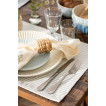 Салфетка для сервировки dusty blue white stripes 45х35 см