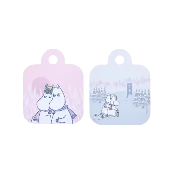 Раздолочкая доска Moomin Морозный день 25х20 см