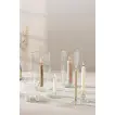 Подсвечник стеклянный для свечи  d 2,2 см, 25 см