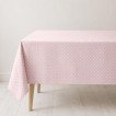 Скатерть Dotty pale pink 150x150 см