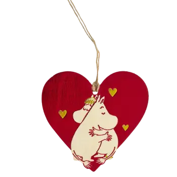 Подвесное украшение Moomin Christmas Сердце