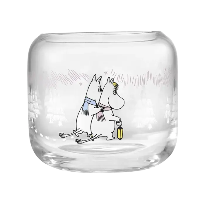 Подсвечник Moomin Морозный день 8 см