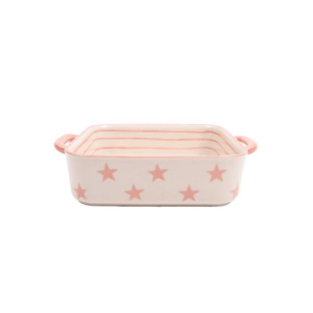 Форма для запекания with stars pink 26,2×20,8×6,4 см