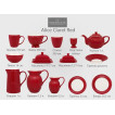 Пиала Alice claret red 14 см