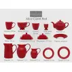 Пиала Alice claret red 14 см