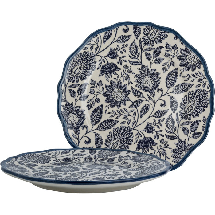 Набор тарелок Laura Ashley Hedingham Blue 27 см, 2 шт