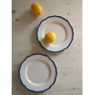 Набор глубоких тарелок Laura Ashley Solid Blue 22,5 см, 2 шт