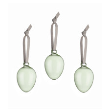 Набор подвесных украшений Egg green 3 шт
